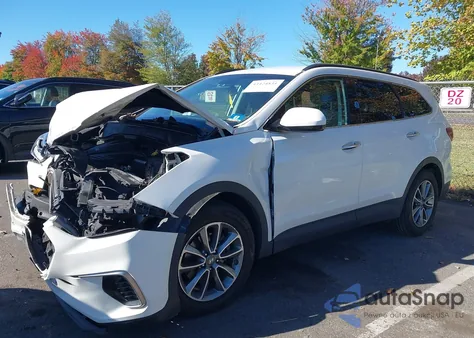 2017 Hyundai Santa Fe Se from USA, damaged, VIN KM8SMDHF4HU209870